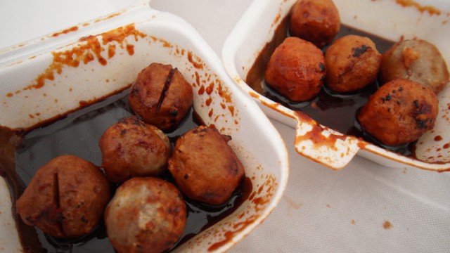 Bakso bakar (Foto: Safira Maharani/ kumparan)