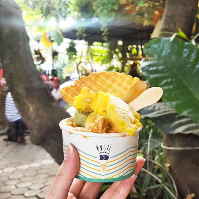 Bvgil Gelato (Foto: Instagram/ @sellymercyana)