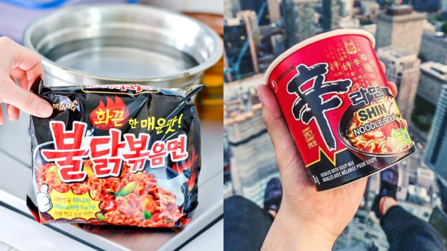 Ilustrasi Produk Mi Instan Korea yang Populer di Indonesia. (Foto: Instagram @fifth99_ramen, @nongshimusa)