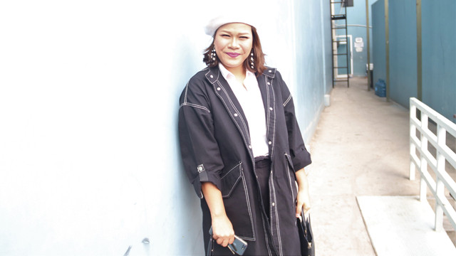 Presenter sekaligus komedian Okky Lukman. (Foto: Munady)