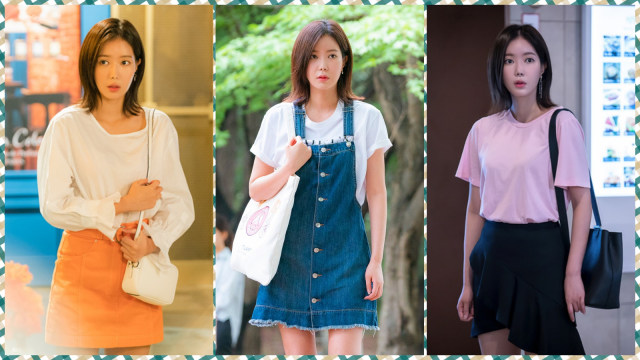 Gaya busana Kang Mirae di drama Korea My ID is Gangnam Beauty (Foto: dok. JTBC)