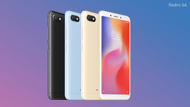 Smartphone Xiaomi Redmi 6A. (Foto: Xiaomi)