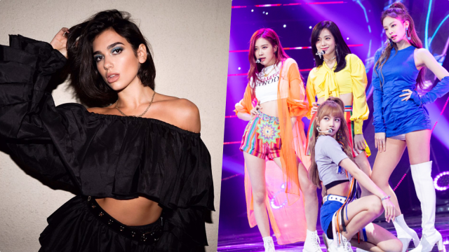 Dua Lipa dan Blackpink (Foto: Instagram @dualipa dan @sbsnow_insta)