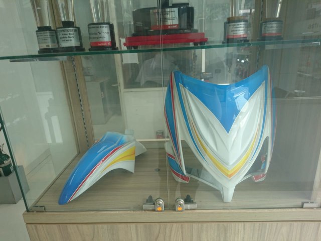 Part Motor yang Dicat Ulang (Foto: dok. Alfons Hartanto/kumparan)