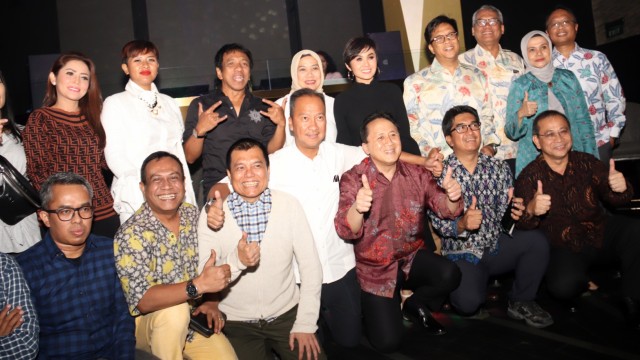 Jumpa Pers Donasi untuk Korban Gempa Lombok. (Foto: Munady Widjaja)