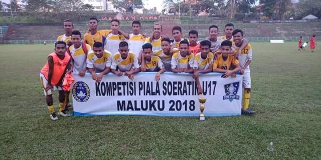 U-17 Pelauw Putra Juara Piala Soeratin 2018