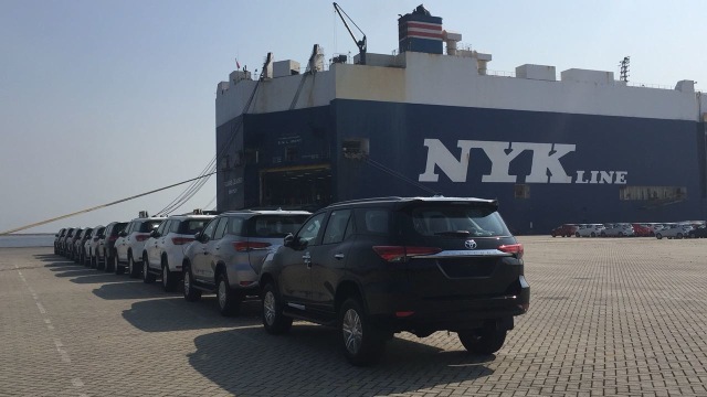 Toyota rayakan capaian 1 juta unit ekspor Foto: Aditya Pratama Niagara/kumparanOTO