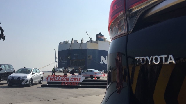 Toyota rayakan capaian 1 juta unit ekspor Foto: Aditya Pratama Niagara/kumparanOTO