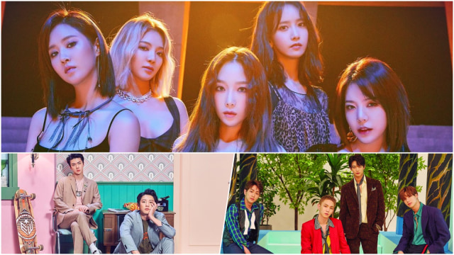 Comeback penyanyi SM di bulan September. (Foto: SM Entertainment)