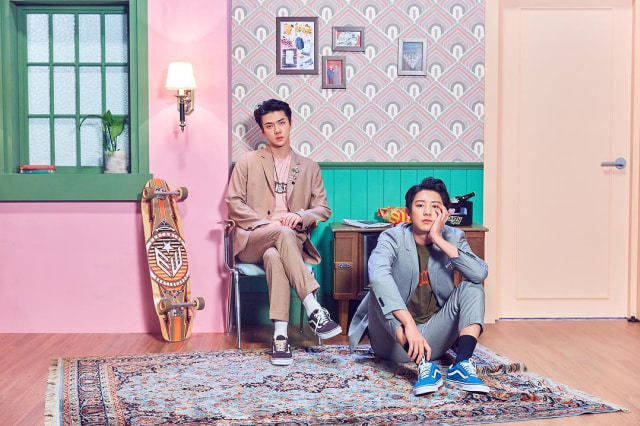 Chanyeol dan Sehun EXO. (Foto: SM Entertainment)
