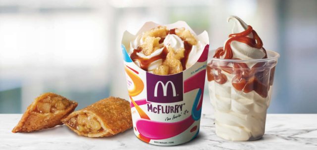 Apple Pie McFlurry (Foto: Instagram @ubereats_aus)
