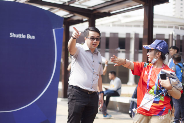 com-Volunteer Asian Games 2018 (Foto: ANTARA FOTO/INASGOC/Ridhwan Siregar)