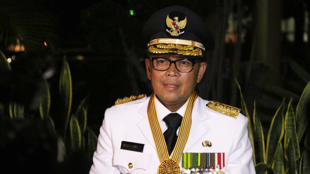 Gubernur Sulsel Nurdin Abdullah saat berkunjung ke gedung KPK pada 5 September 2018. Foto: Eny Immanuella Gloria/kumparan
