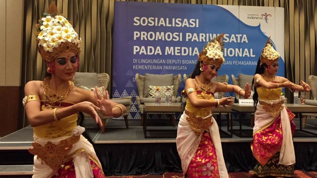 Sosialisasi promosi pariwisata pada media nasional
 (Foto: Eka Nurjanah/kumparan)