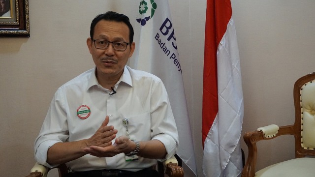 Dirut BPJS Kesehatan, Fachmi Idris, Rabu (5/9). (Foto: Fanny Kusumawardhani/kumparan)