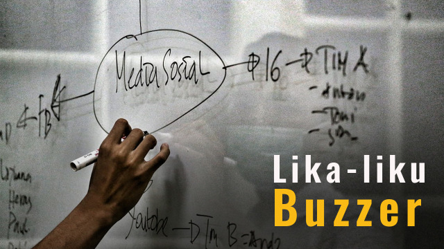 lika-liku buzzer. (Foto: Aditia Noviansyah/kumparan)
