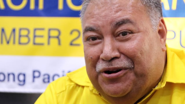 Presiden Nauru Baron Waqa (Foto: AFP/Mike Leyral)