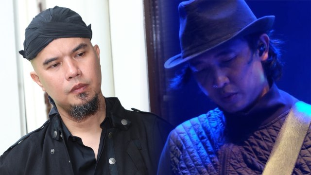 Ahmad Dhani dan Piyu (Foto: Munady, Instagram/@padiband)
