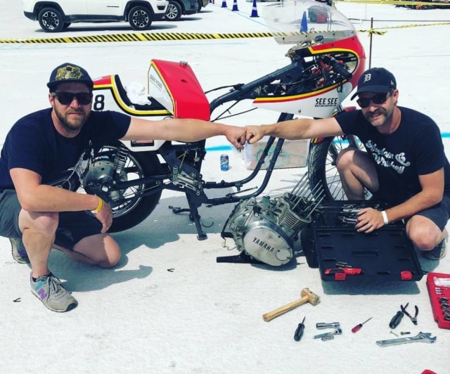 Motor berbahan bakar vodka (Foto: SoloMoto.es)