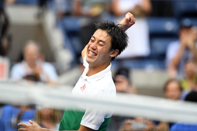 Kei Nishikori capai semifinal AS Terbuka 2018. (Foto: Danielle Parhizkaran-USA TODAY SPORTS)