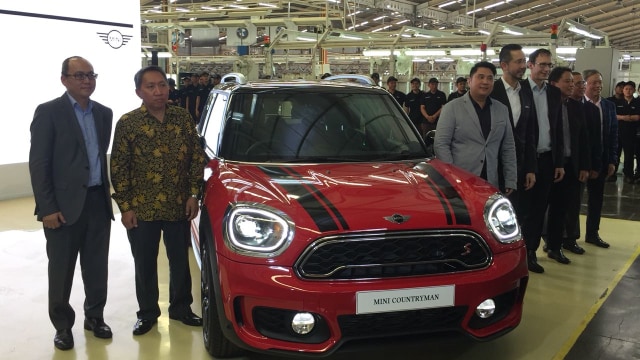 Seremoni MINI Cooper Countryman rakitan lokal (Foto: Aditya Pratama Niagara/kumparanOTO)