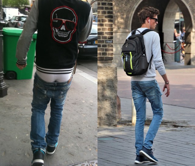 Sagging pants dan skinny jeans (Foto: Flickr)