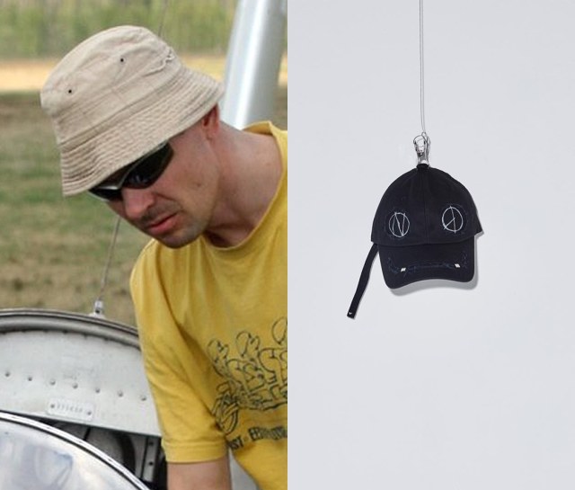 Bucket hat yang sempat populer di 1990-an dan shoelace cap yang kini tren  (Foto: Wikimedia commons/Instagram peaceminusone)