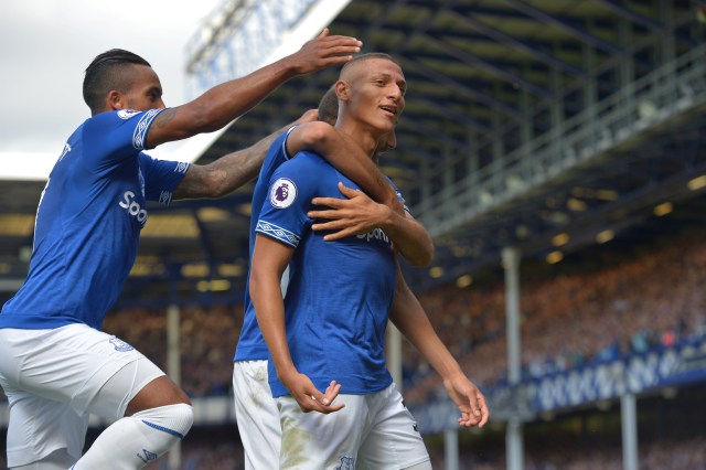 Richarlison, harapan baru Everton. (Foto: REUTERS/Peter Powell)