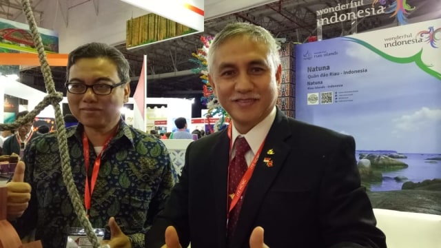 Konjen RI, Hanif Salim (kanan) di Ho Chi Minh City. (Foto: Michael Agustinus/kumparan)