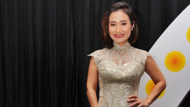 Pemain film sekaligus presenter, Melissa Karim. (Foto: Instagram @melissa_karim)