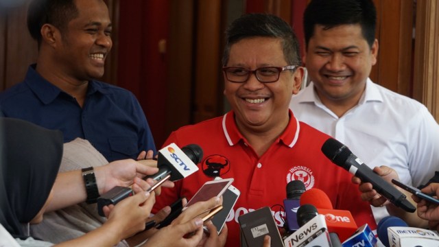 Hasto Kristiyanto. (Foto: Fanny Kusumawardhani/kumparan)