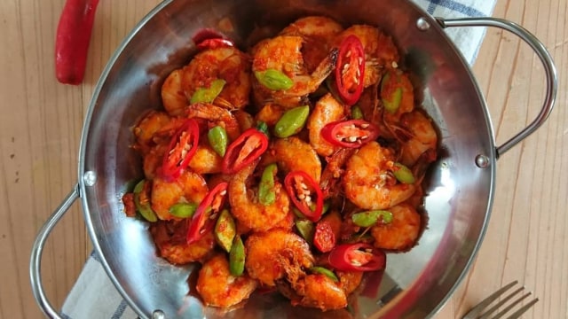 Ilustrasi Udang Petai Balado (Foto: Instagram @ masakhalal)