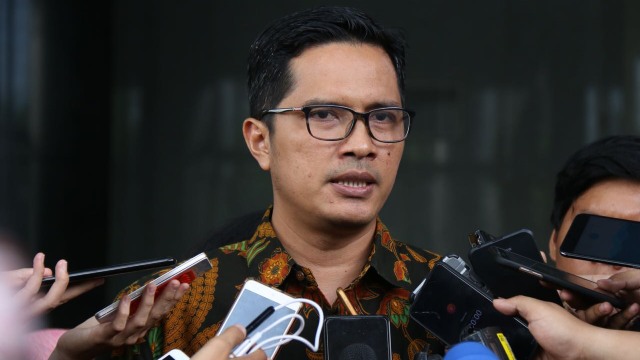 Juru Bicara KPK, Febri Diansyah. (Foto: Eny Immanuella Gloria)