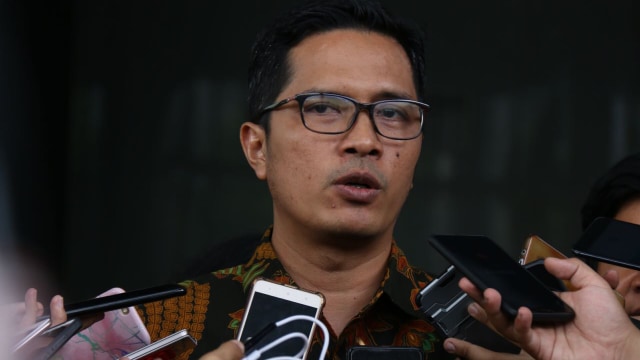 Juru Bicara KPK, Febri Diansyah (Foto: Eny Immanuella Gloria)