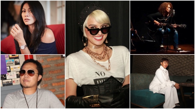 5 penyanyi Indonesia yang terkenal hingga mancanegara. (Foto: Munady, Official Site Daniel Sahuleka, Instagram @anggun_cipta)