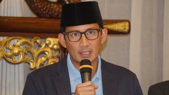 Sandiaga Uno di Kartanegara, Jakarta, Jumat (7/9) (Foto: Jamal Ramadhan/kumparan)