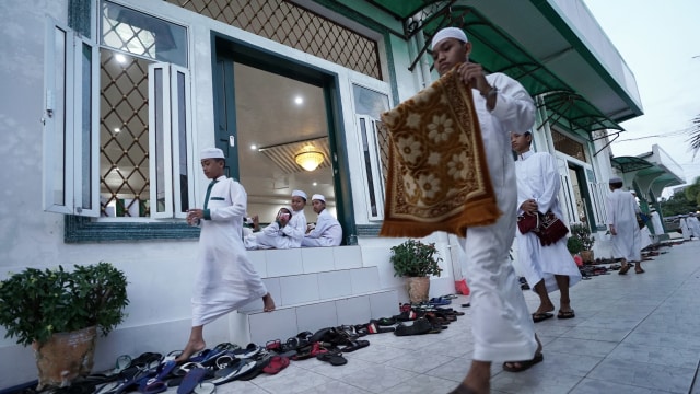Santri Pondok Pesantren Nurul Muhibbin  (Foto: Iqbal Firdaus/kumparan)