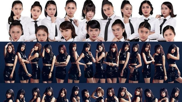 JKT 48 dan AKB 48. (Foto: Instagram/@jkt48)