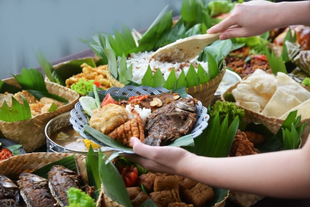 Nasi Bancakan (Foto: Dok. Hotel Santika Premier Bintaro)