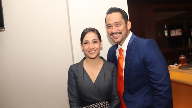 Tora Sudiro dan Mieke Amalia Foto: Munady Widjaja