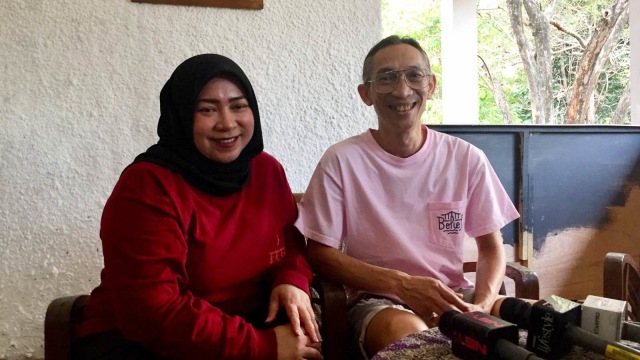 Melly Goeslaw dan Anto Hoed. (Foto: Maria Gabrielle Putrinda/kumparan)