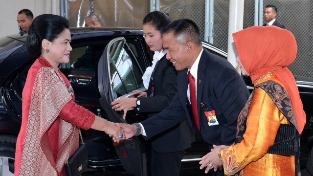 Jokowi Hadiri Siraman dan Nikahan Asisten Ajudan dan Paspampres (Foto: Biro Pers Setpres)
