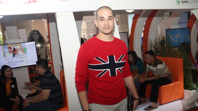 Okan Cornelius saat ditemui di Central Park Mall, Jakarta Barat, Minggu (9/9). Foto: Munady Widjaja