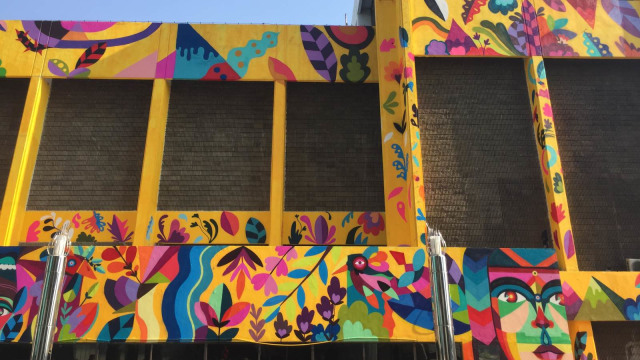 Mural di TIM, Jakarta. (Foto: Moh Fajri/kumparan)