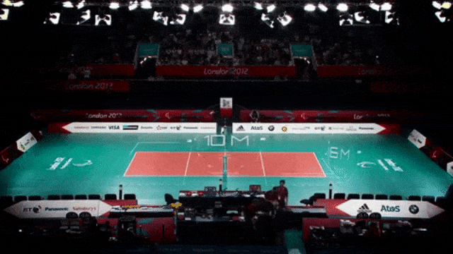 Ukuran lapangan. (Foto: Youtube/Paralympic Games)