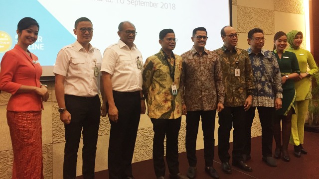 Garuda Indonesia Gandeng Citilink Perluas Jaringan Penerbangan. (Foto: Abdul Latif/kumparan)