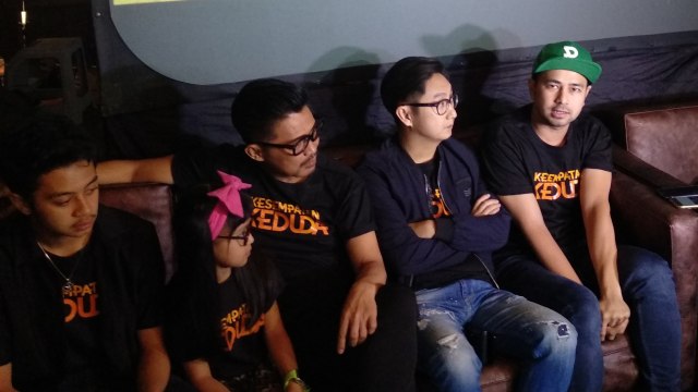 Konferensi pers film Kesempatan Keduda (Foto: Alexander Vito/kumparan)