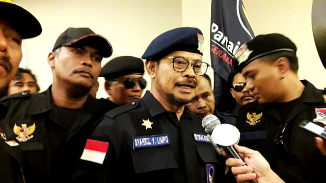 Syahrul Y. Limpo (Foto: Fadjar Hadi/kumparan)