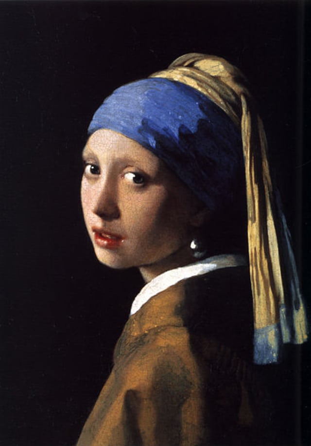 Lukisan Jan Vermeer Girl with a Pearl Earring (1665) (Foto: dok.Wikimedia Commons)