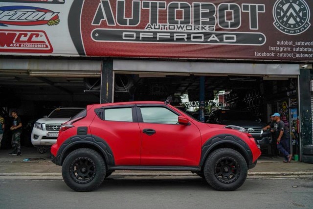 Modifikasi Nissan Juke (Foto: dok. Carscoops)
